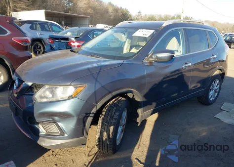 2014 Nissan Rogue Sv из США, поврежденный, VIN 5N1AT2MK3EC808590